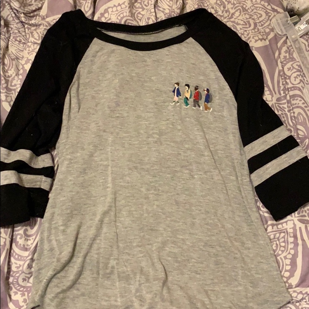 Stranger Things Embroidered Shirt
